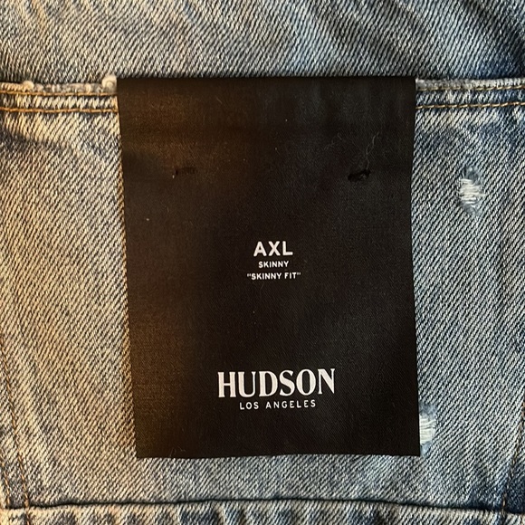 HUDSON Los Angeles AXL “ Skinny Fit “ Jeans Never worn before/ New with Tag - Picture 4 of 5